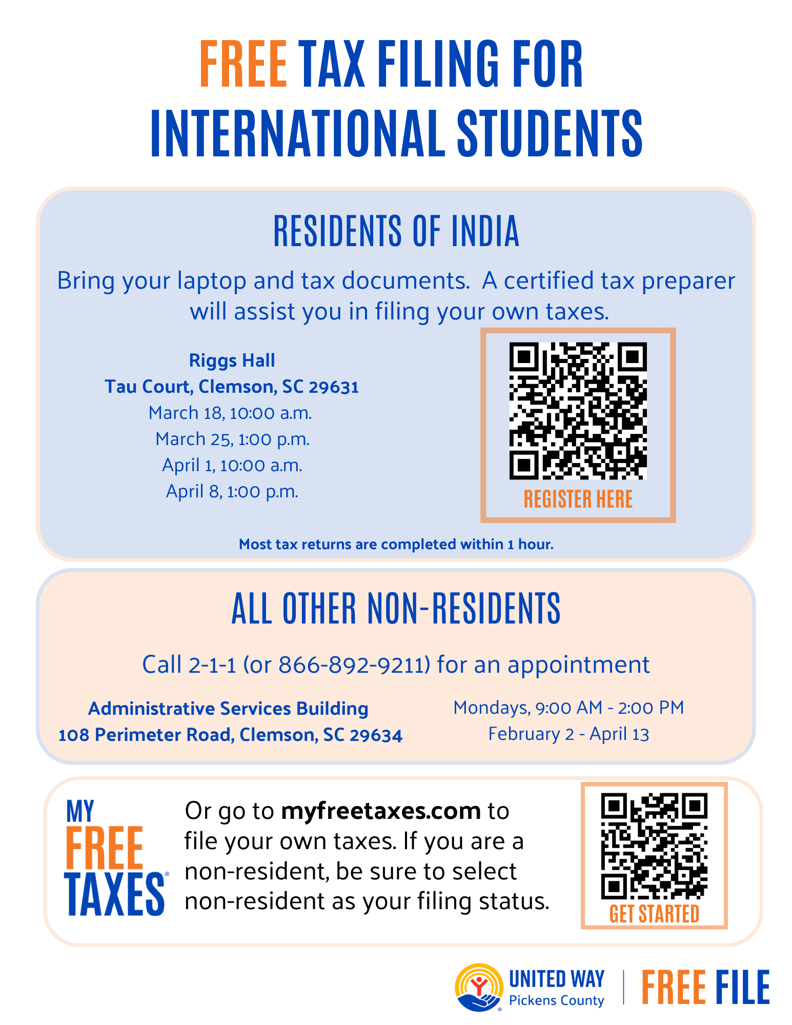 Free Tax Filing for International Students
